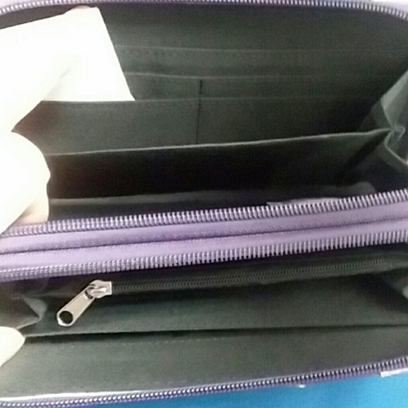Purple conceal/carryPurse/handbag matching wallet - Picture 6 of 6